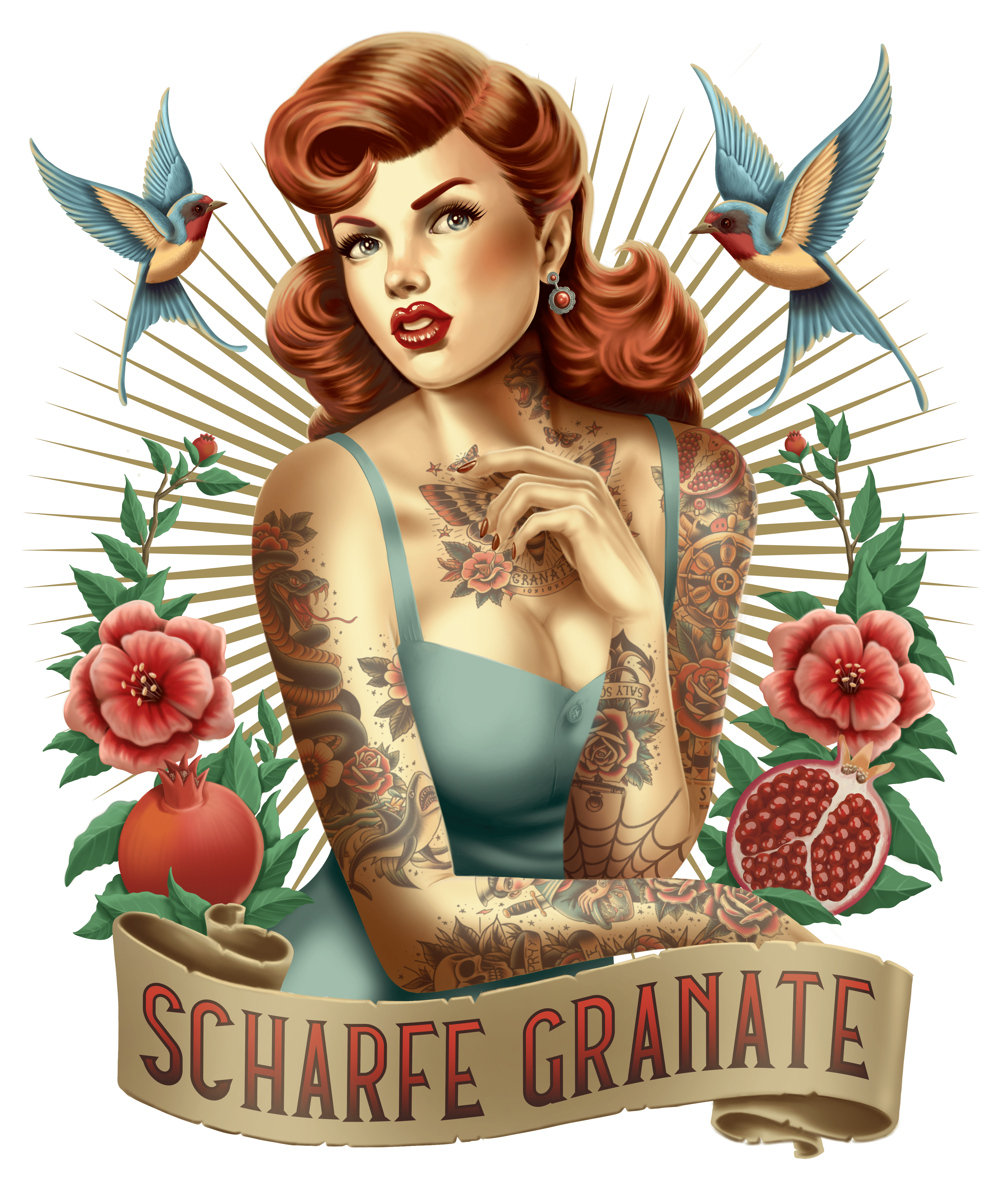 Scharfe Granate